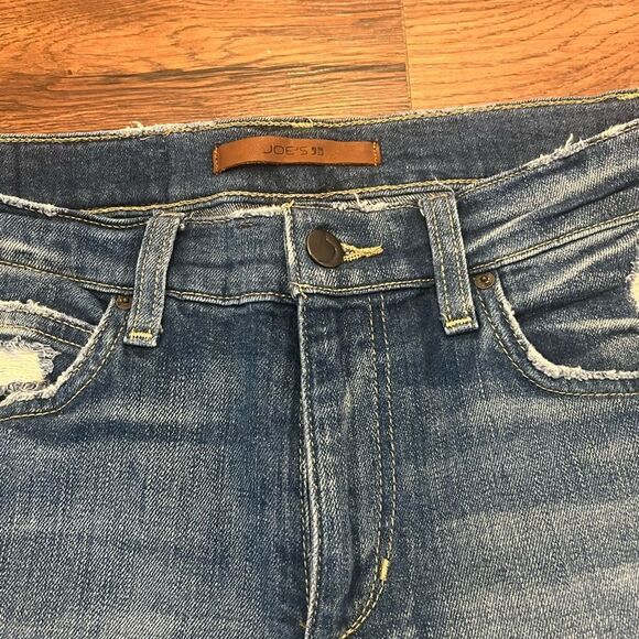 Joes Blue Vintage Distressed Skinny Ankle Jeans - Picture 4 of 7